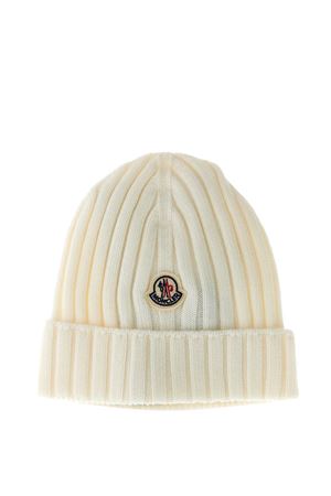 cappello in lana bianco MONCLER KIDS | K29513B00006M1131040